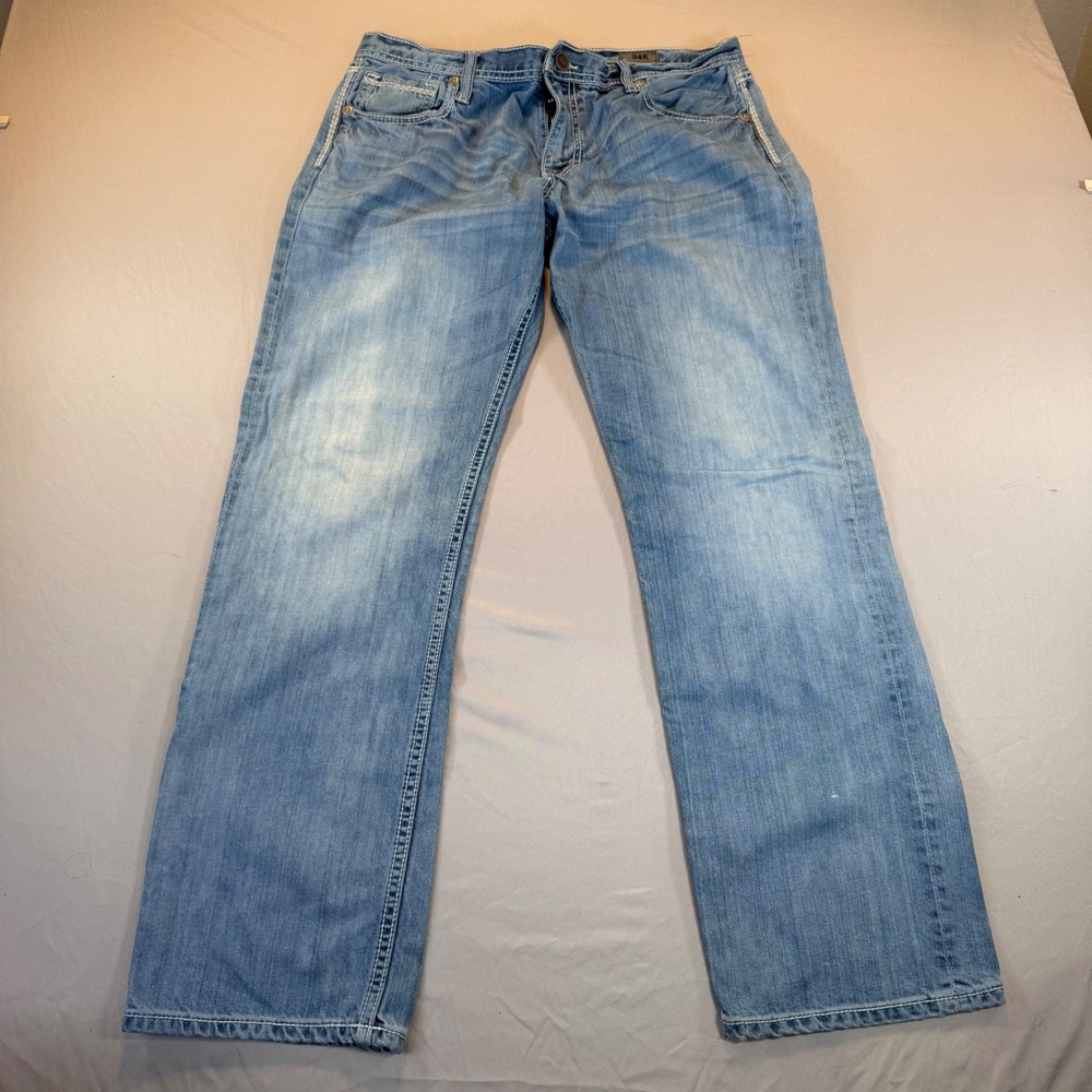 BKE Tyson Mens Regular Straight Leg Jeans 34R Americana Y2K Country Workwear